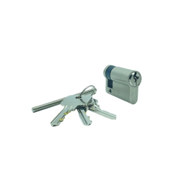 greenteQ Halbzylinder SX30 8-F 10/65 gleichschliessend GS 4, 3 Schlüssel