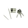 greenteQ Halbzylinder SX30 8-F 10/60 gleichschliessend GS 4, 3 Schlüssel